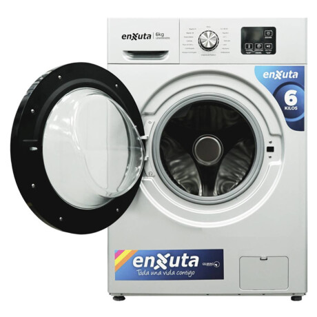 Lavarropas Enxuta Carga Frontal 6 kg Silver