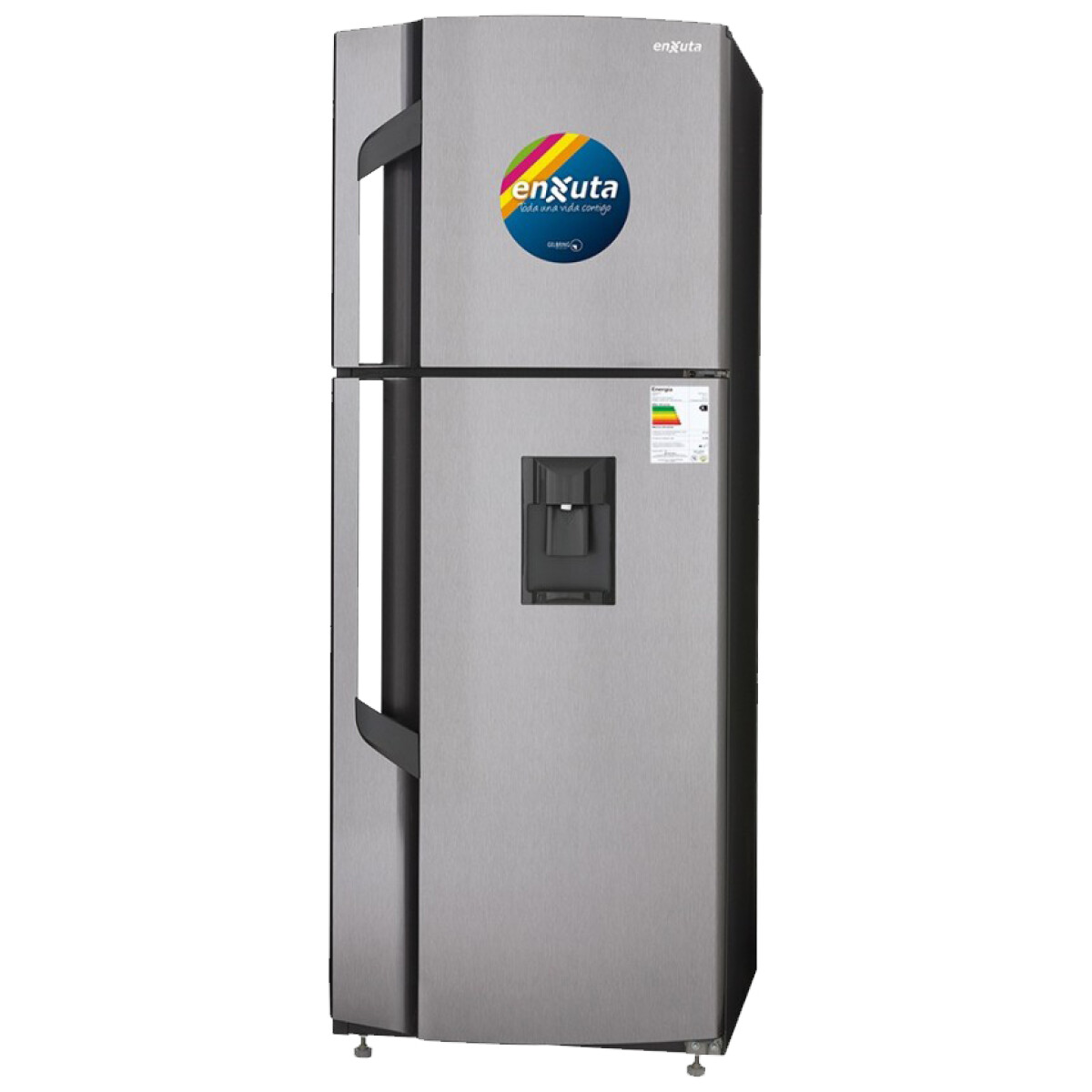 Refrigerador ENXUTA RENX2260 Capacidad 258L Frío Húmedo 