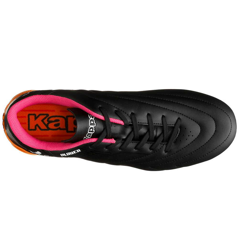 Zapatillas Futbol Player Base Fg Hombre Black/orange Blazing/fuchsia Bright Rose