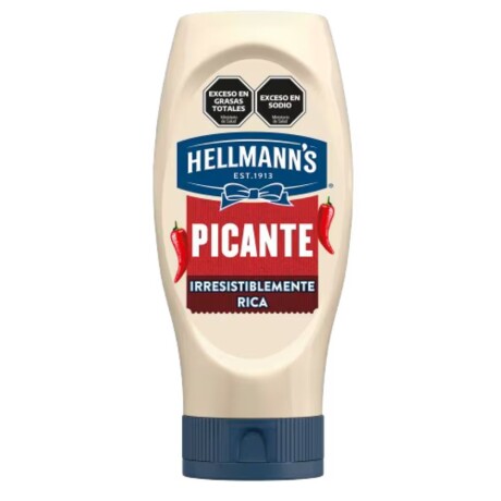 ADEREZO HELLMANNS MAYONESA PICANTE 340G ADEREZO HELLMANNS MAYONESA PICANTE 340G