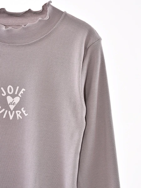 POLERA GIRL'S TEAM II GRIS