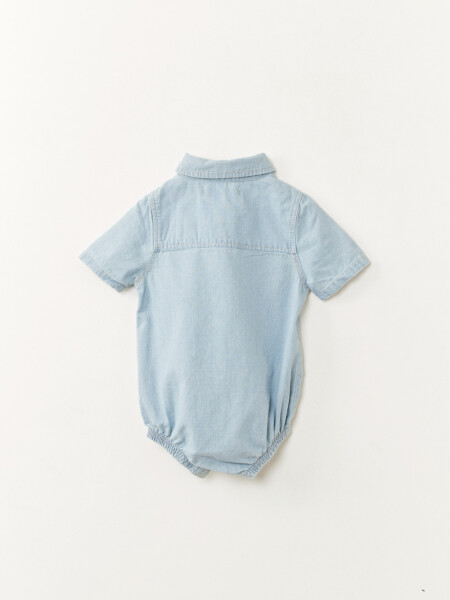 Body camisero Celeste