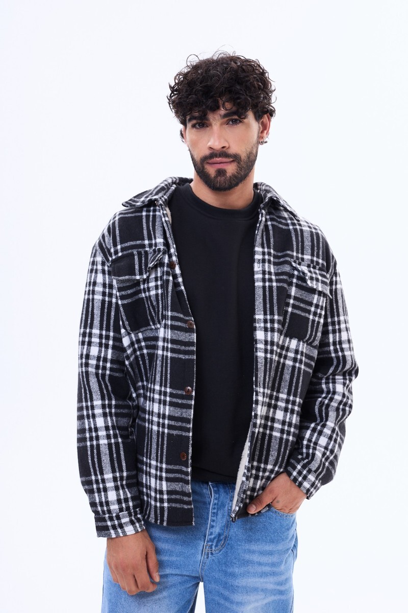 Camisa Punta - Negro 