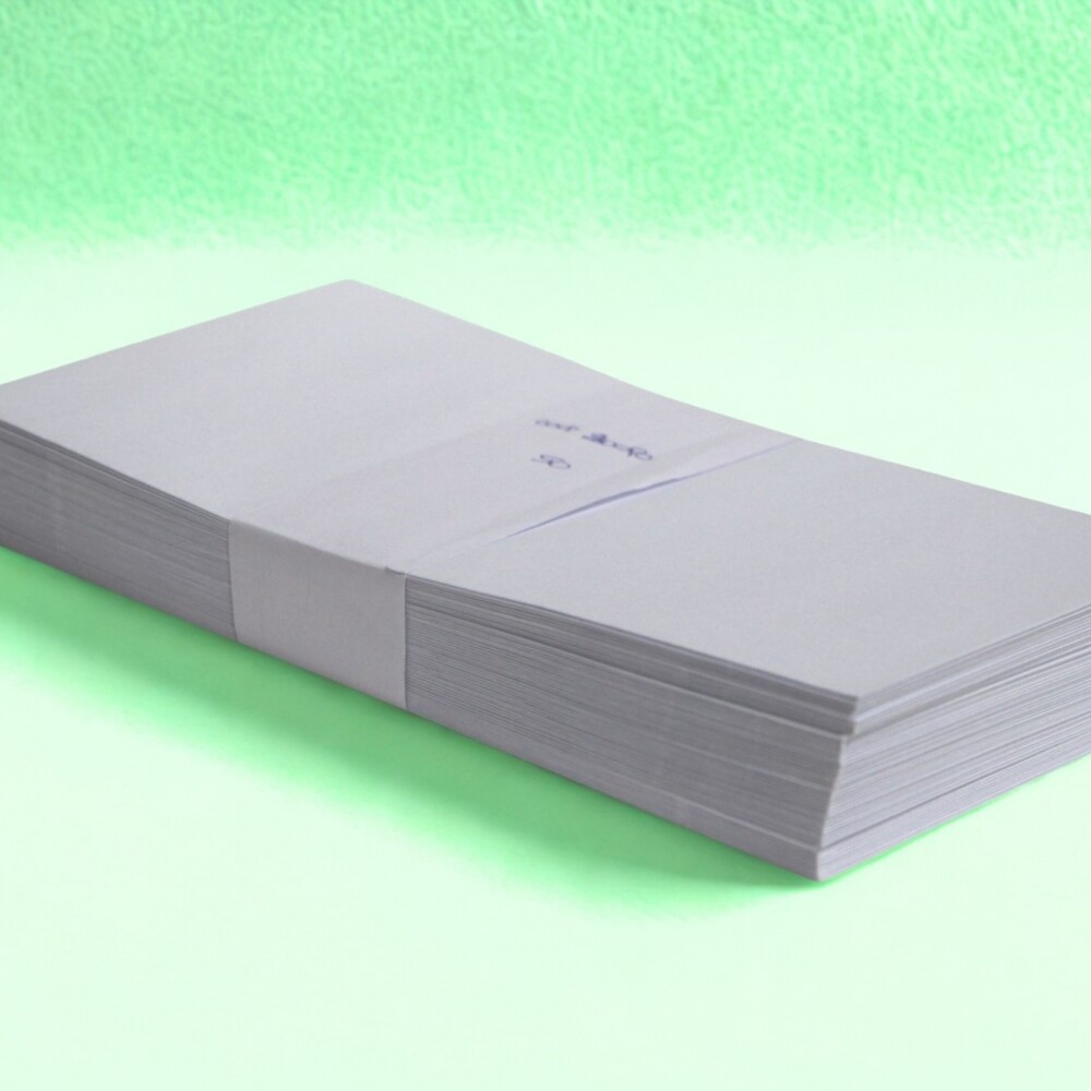 SOBRE BLANCO 1/2 OFICIO 11X22 CIEN