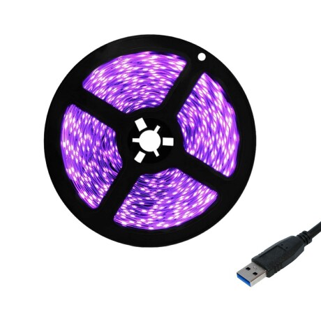 TIRA LED FLEXIBLE CON USB COLOR VIOLETA TIRA LED FLEXIBLE CON USB COLOR VIOLETA