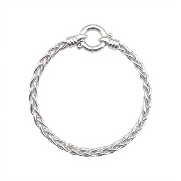 Pulsera espiga - Plata 925 - Sin piedra - PU3852 sinpiedra