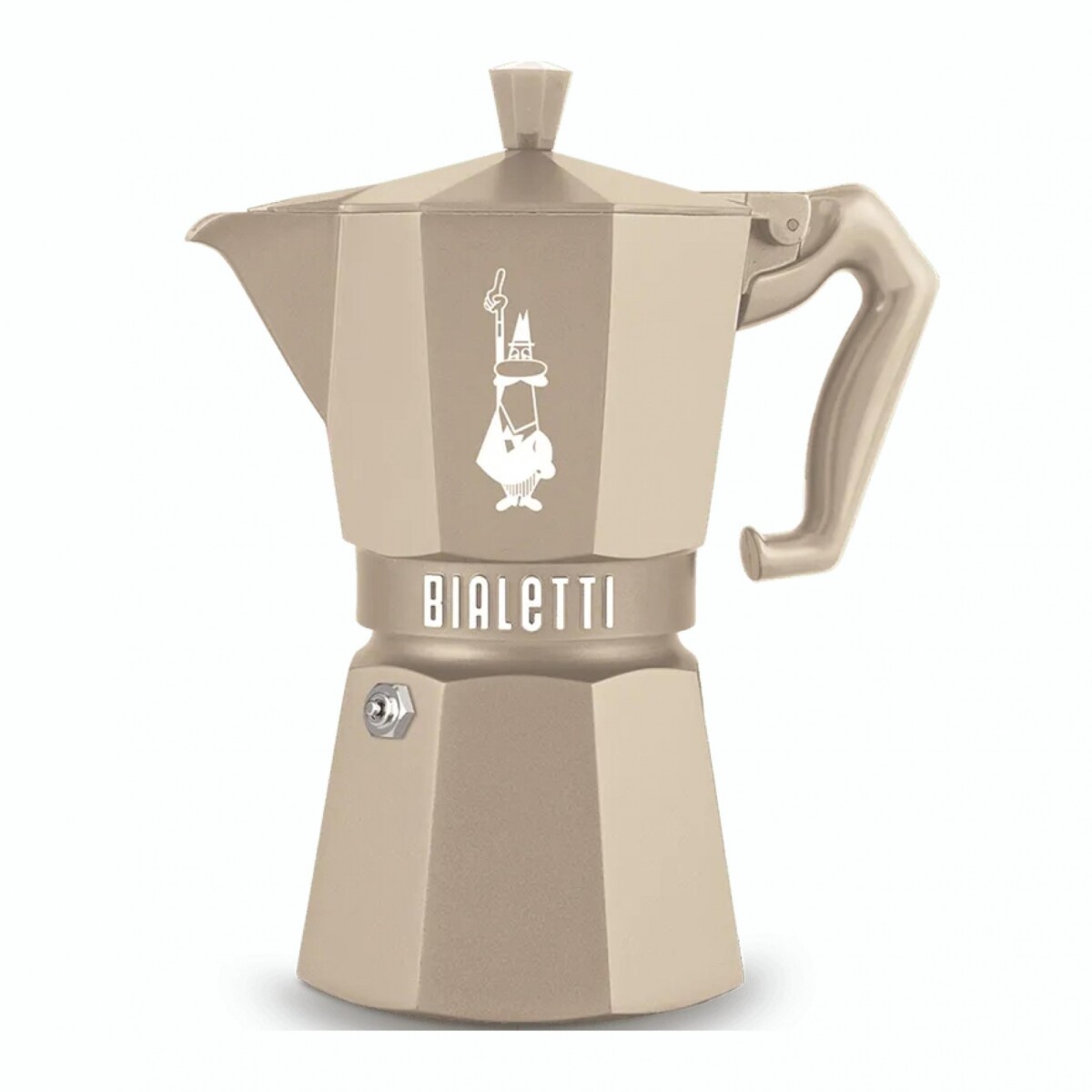 Cafetera BIALETTI Moka Exclusive Induction Capacidad 6 Tazas - Sand 
