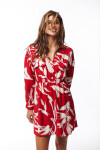 VESTIDO ASTRID ESTAMPADO ROJO