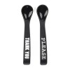 WS Cucharas Thank You - Negras