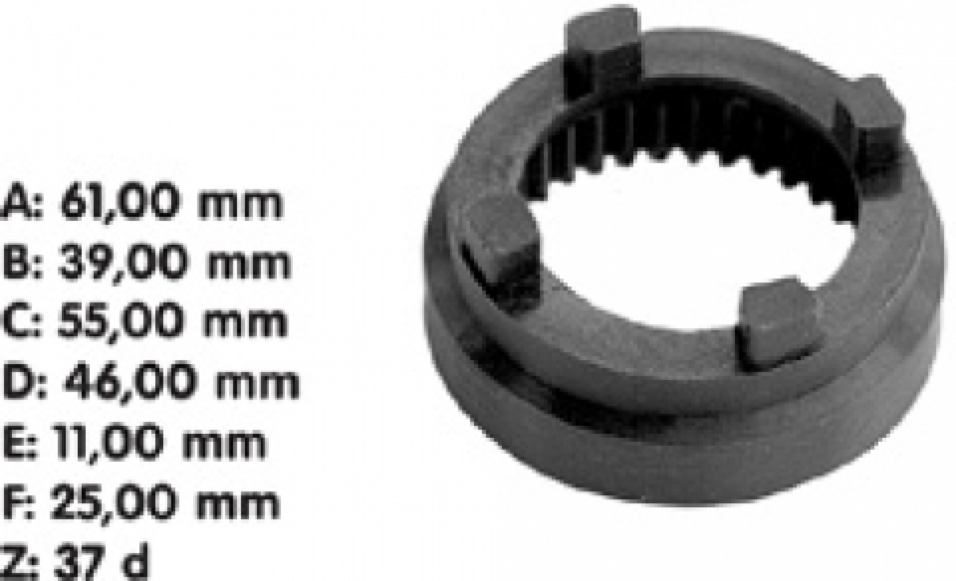 CORONA REDUCTORA FIAT ARRANQ. MARELLI FIAT SIENA 37D LC 