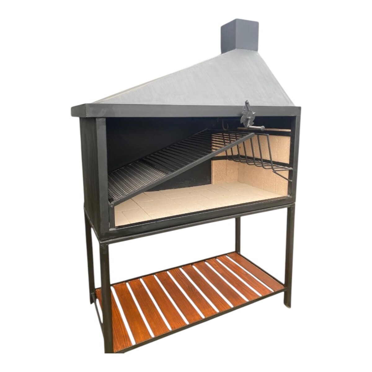 Parrillero Campana 120x60 Refractario 