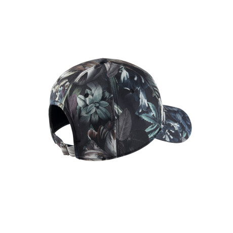 U NK H86 CAP COURT LOGO FLORAL Black