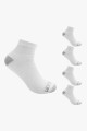 Pack x5 Medias afelpadas caña corta para caballero BLANCO