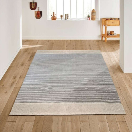 Alfombra 150X210Cm Natural Centro Carbon