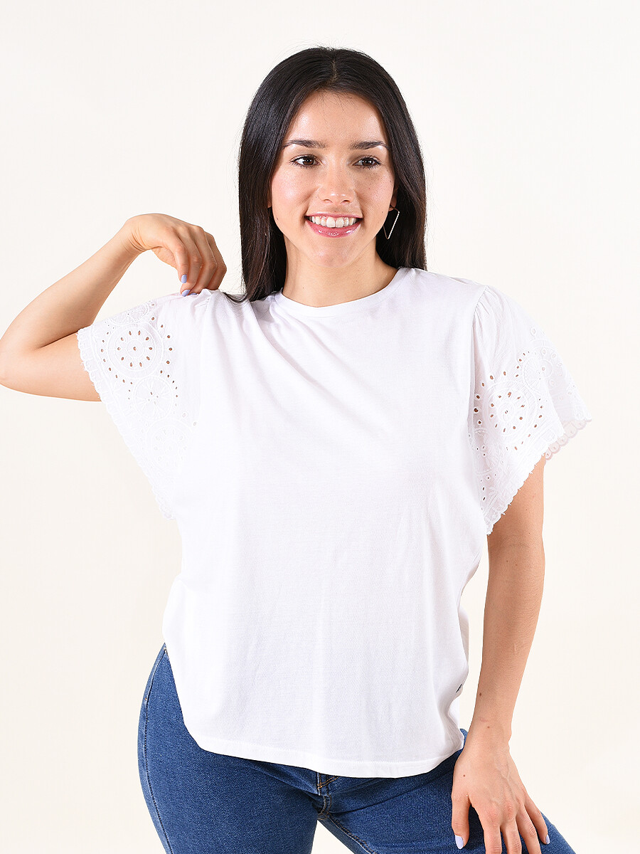 BLUSA BUTTERFLY - BLANCO 