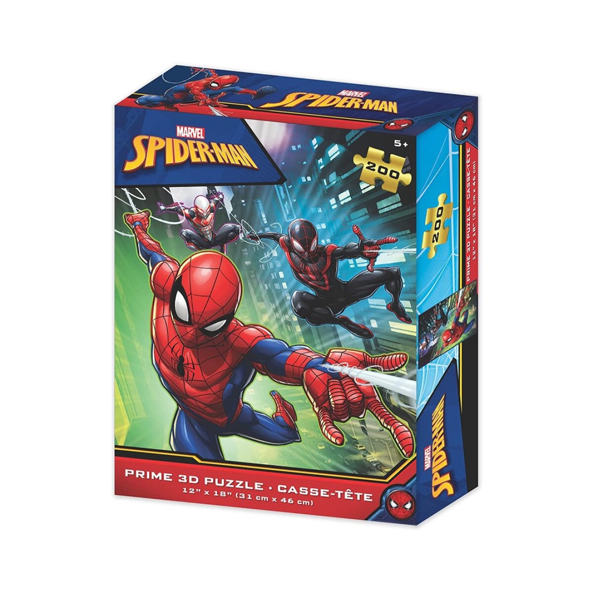 Puzzle Spider-man 3D 200 Piezas - 001 