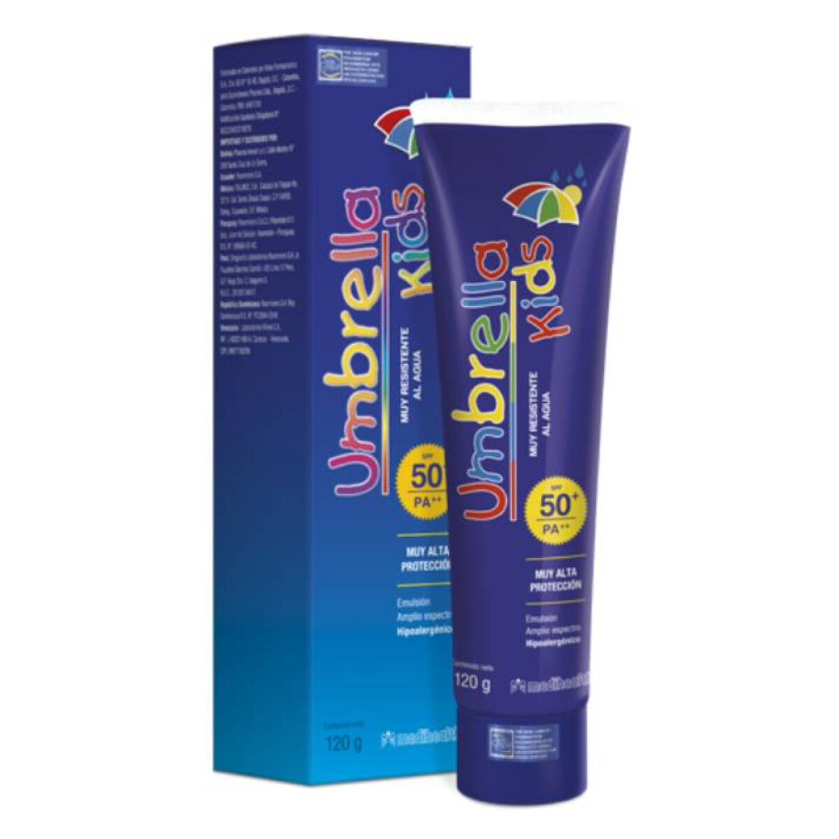 Protector Solar Umbrella Kids Resisten al Agua FPS50+ 120g 