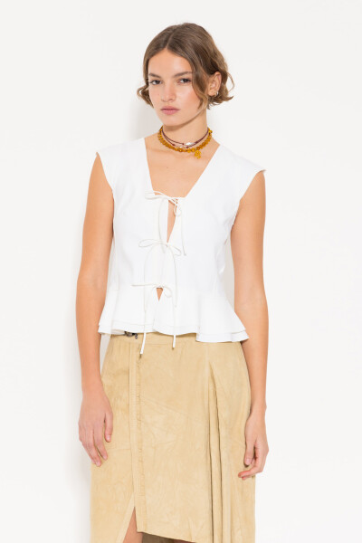 TOP JULIETA Blanco