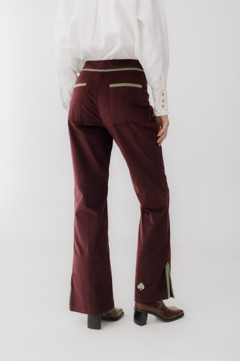 PANTALON MARIA FW25 Uva