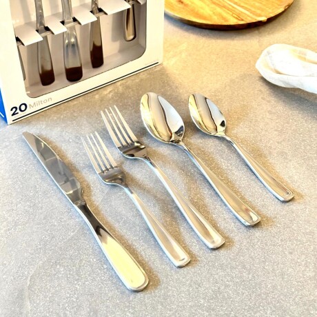 Juego De Cubiertos Acero Inoxidable 20 Piezas Juego De Cubiertos Acero Inoxidable 20 Piezas
