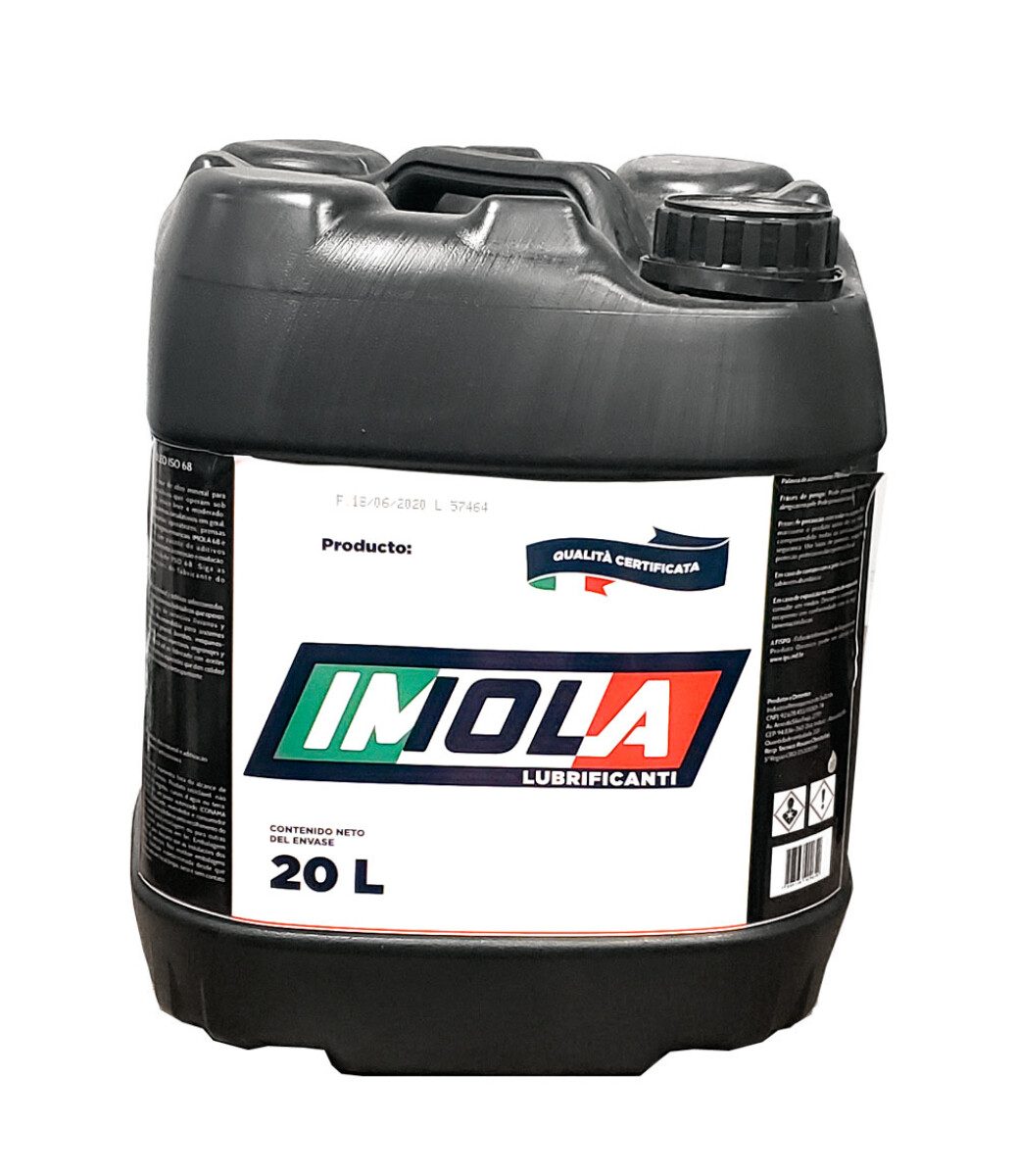 LUBRICANTE HIDRAULICOS - IMOLA HIDRA AW46 ENVASE 20 LTS. IMOLA 
