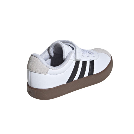Championes adidas VL Court 3.0 de niño White/Black/Brown