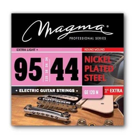 Encordado Guitarra Electrica Magma Nickel .0095 GE120N Encordado Guitarra Electrica Magma Nickel .0095 GE120N