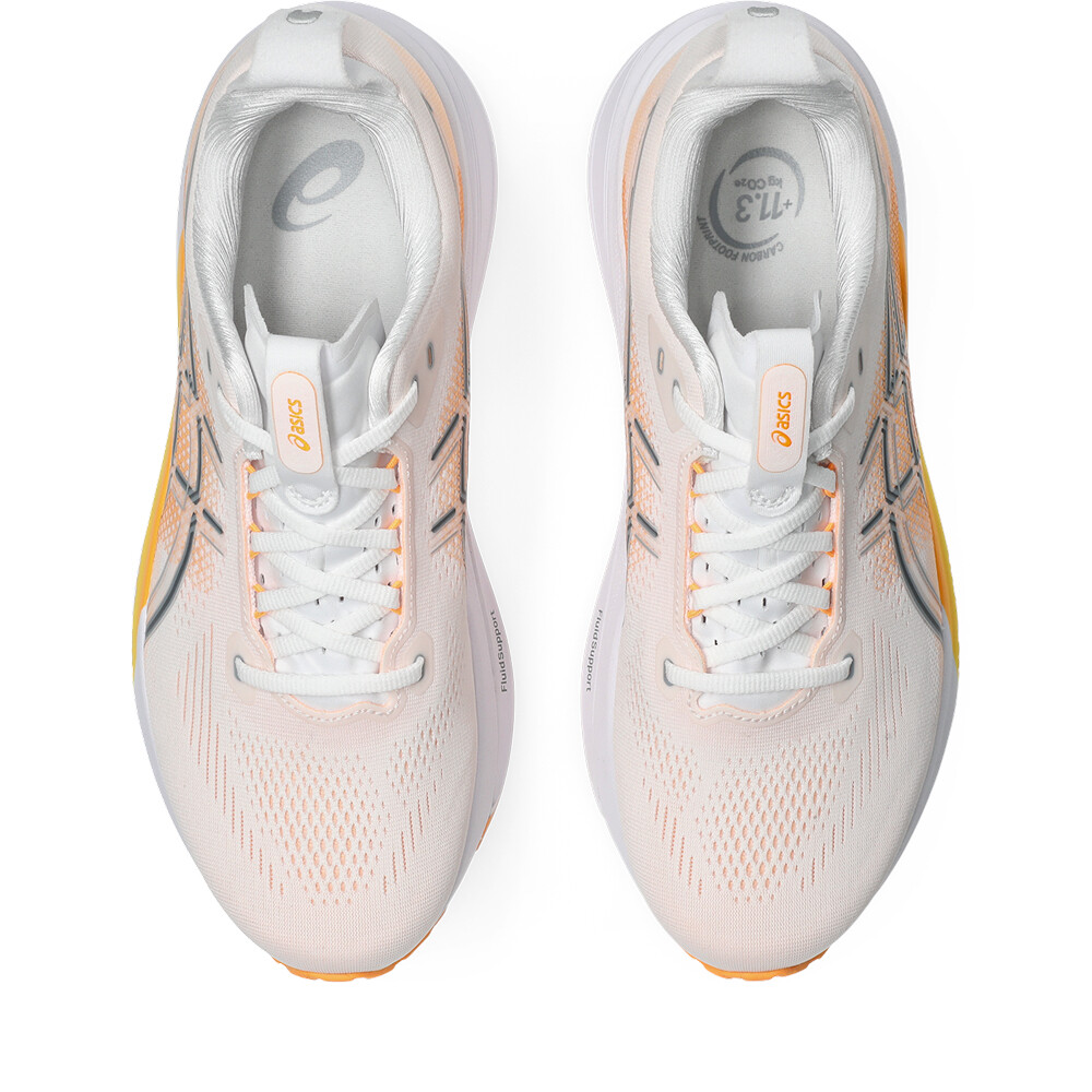 Zapatillas Running Gel-Kayano 33 Hombre White/stadium Orange