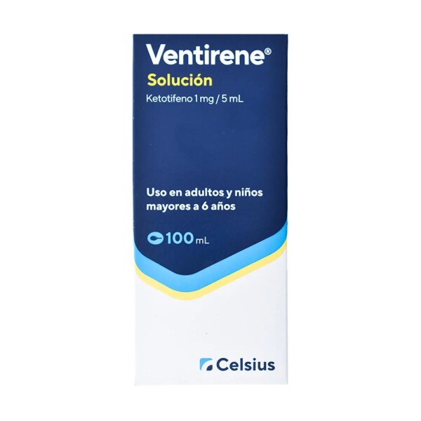 Antialérgico Ventirene Solución Oral 100 ml - Celsius Antialérgico Ventirene Solución Oral 100 ml - Celsius