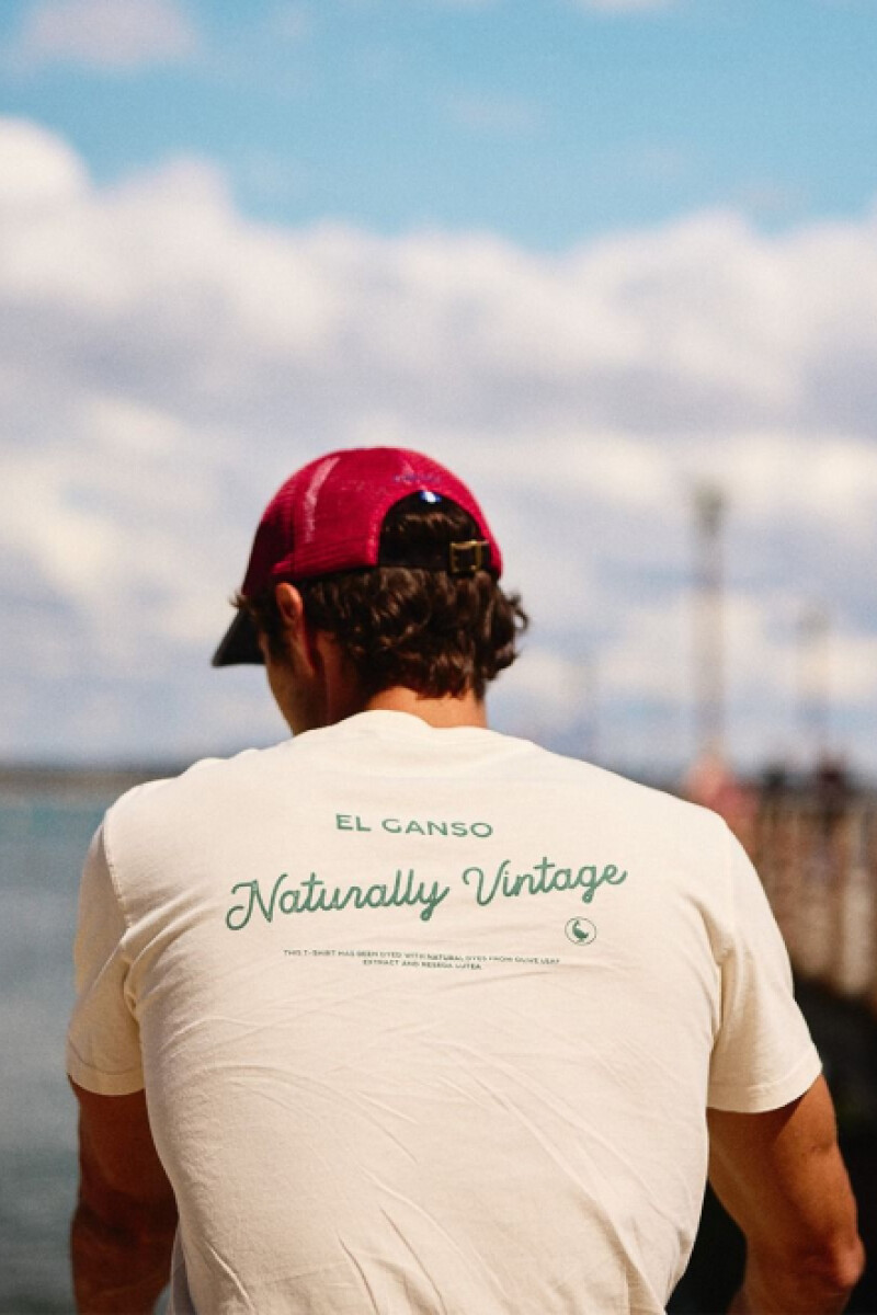 Camiseta El Ganso - Tinte Natural Crudo