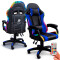 Silla Gamer Con Luces Led Rgb Ergonómica Y Reclinable 120kg AZUL