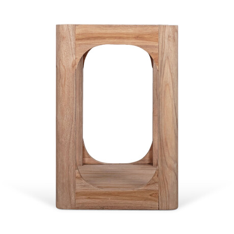 MESA LATERAL MADERA NATURAL-BEIGE COCO NATURAL