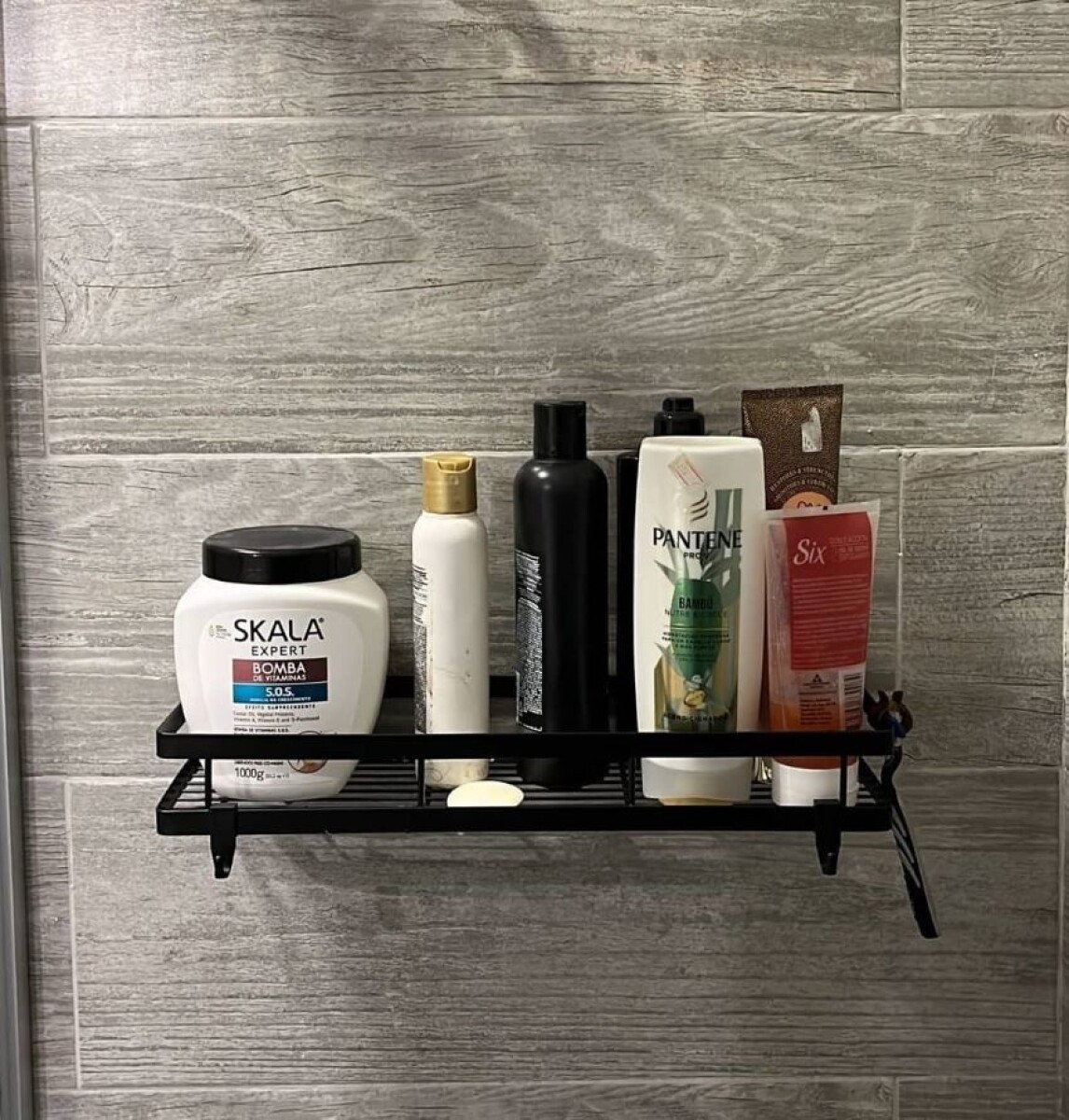 Estante de acero para cocina y baño 20cm 