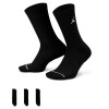 Medias Jordan Everyday Max Media larga 3-Pack Unisex Negro