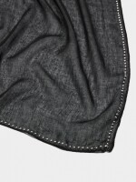 Pañuelo Multifuncional Detalles Metálicos negro