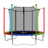 Cama Elástica de 1,83 M Trampolín Saltarín Multicolor (Azul, Rojo y Verde) CE002 Cama Elástica de 1,83 M Trampolín Saltarín Multicolor (Azul, Rojo y Verde) CE002