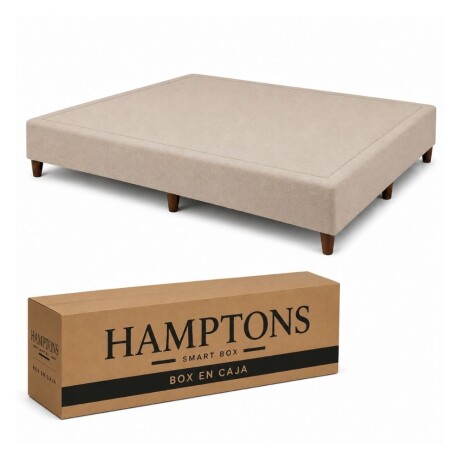 Sommier Queen HAMPTONS Hybrid Iridium Beige