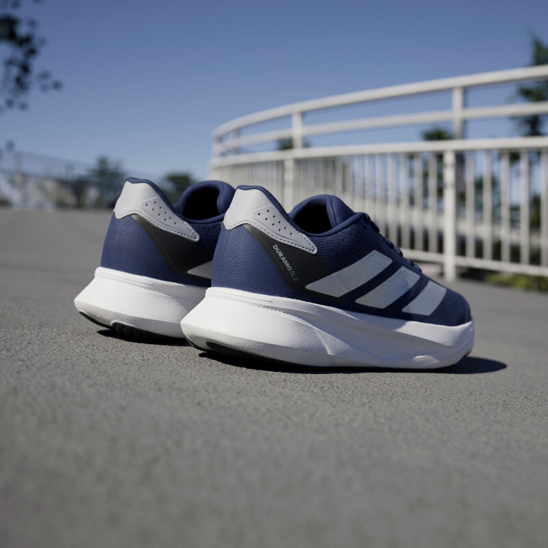 Championes de Hombre Adidas Running Duramo SL 2 Azul Marino - Plateado - Negro