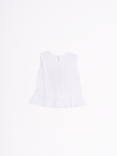 MUSCULOSA ESTAMPADA ROSINA BLANCO