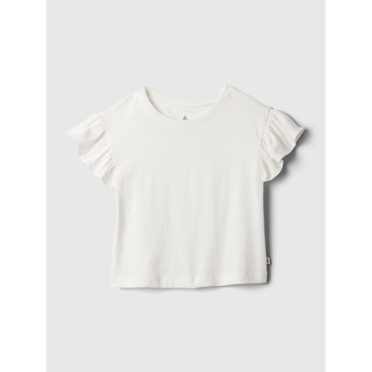 SS BRANNANS RUFFLE TOP - NEW OFF WHITE 
