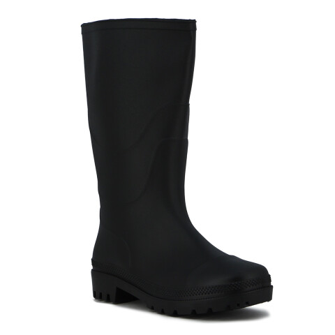 Macri Bota Lluvia Hombre Negro