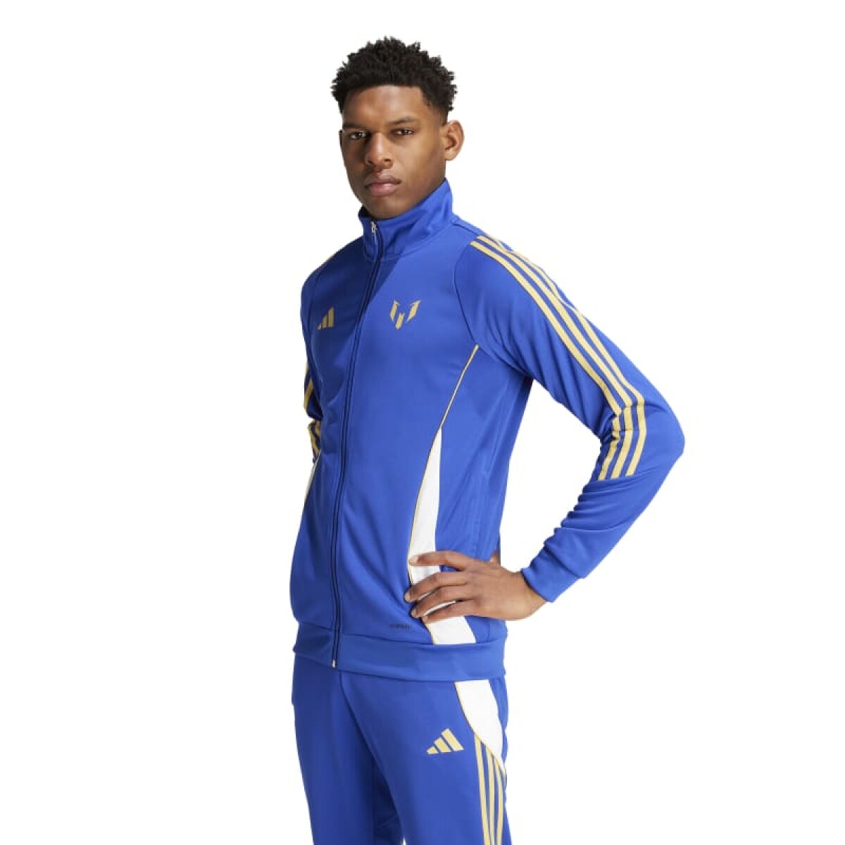 Campera Adidas Messi Pitch 2 - Azul 