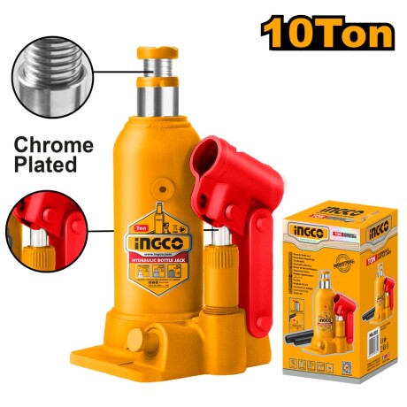 Gato Hidráulico Ingco HBJ1004 Tipo Botella 10 Ton 001