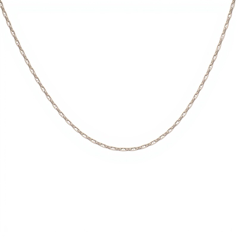 Cadena Force con barra-Plata 925-Sin Piedra-CD3122 sinpiedra