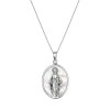 Dije Virgen Milagrosa - Plata 925 - Nacar - CP4655 conpiedra