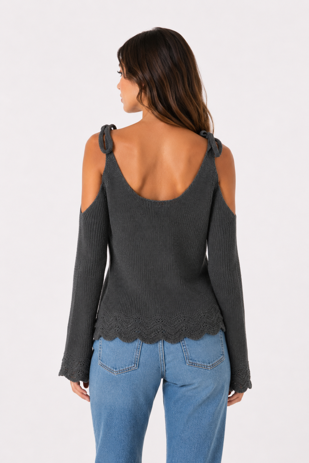 Sweater Shoriba Gris Medio