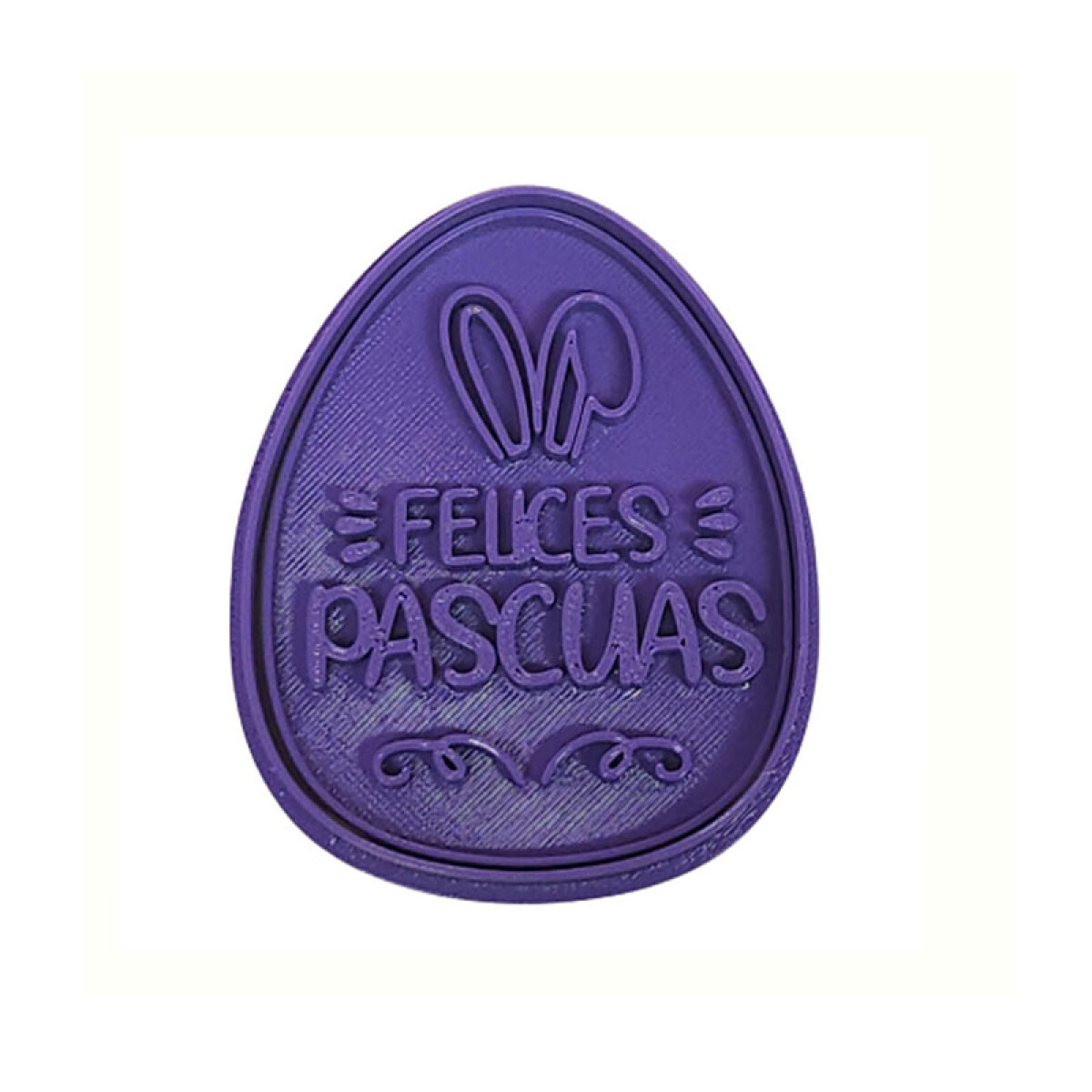 Cortante 3D Felices Pascuas 