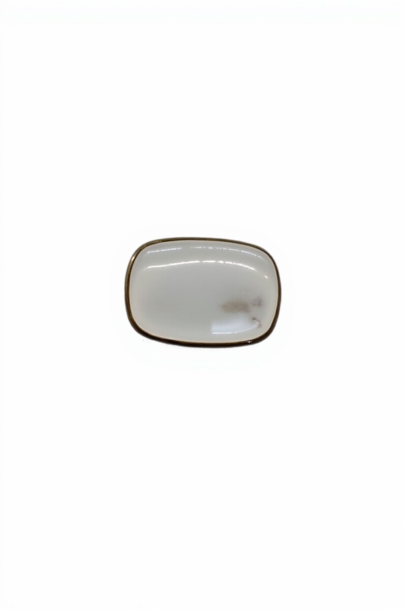 Anillo Rectangular Piedra luna Plata 925 - AN4760 - sinpiedra 
