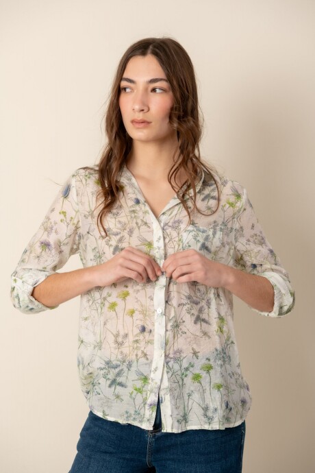 Camisa estampada Grau