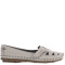 Zapato de Mujer Freeway Casual c/Velcro Beige Natural